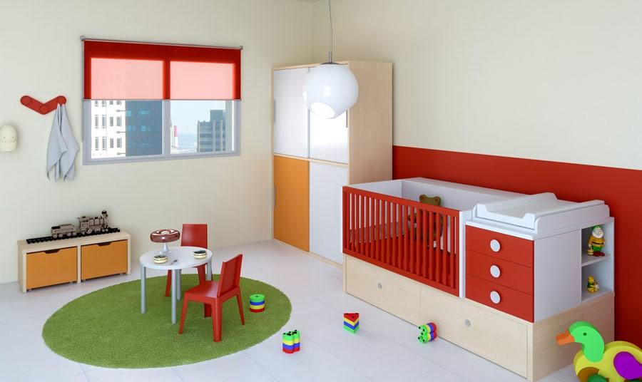 Habitaciones para bebés totalmente equipadas