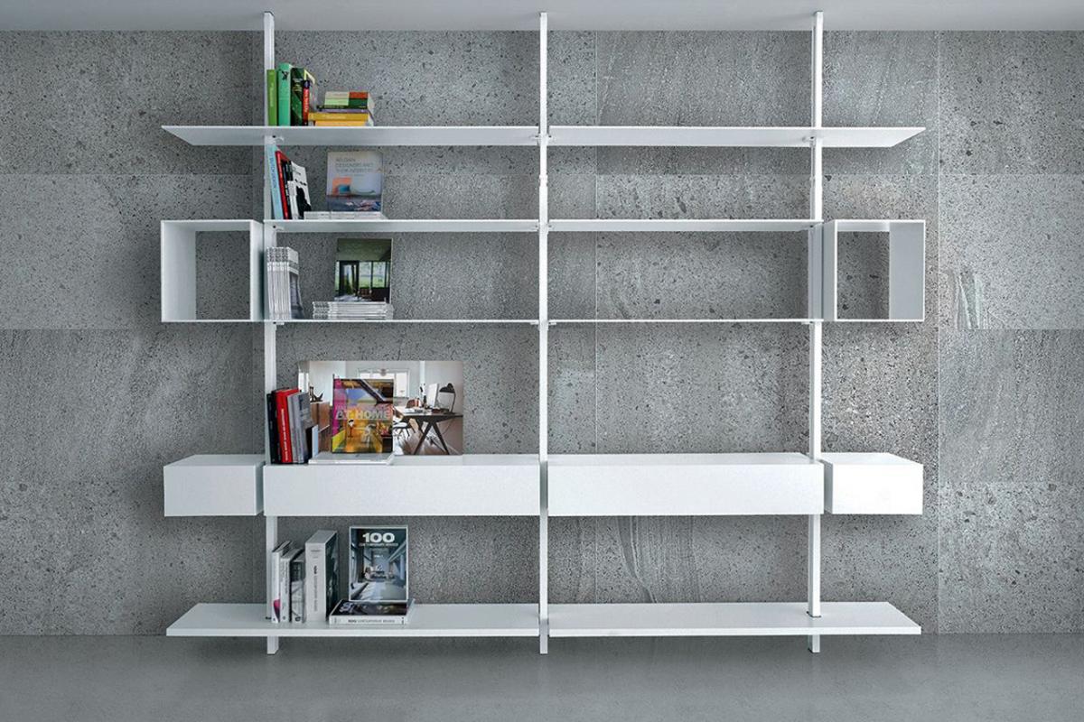 Tipos de estanterías y librerías para tu hogar